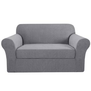 Capa H.VERSAILTEX Loveseat Stretch, 2 peças, pomba