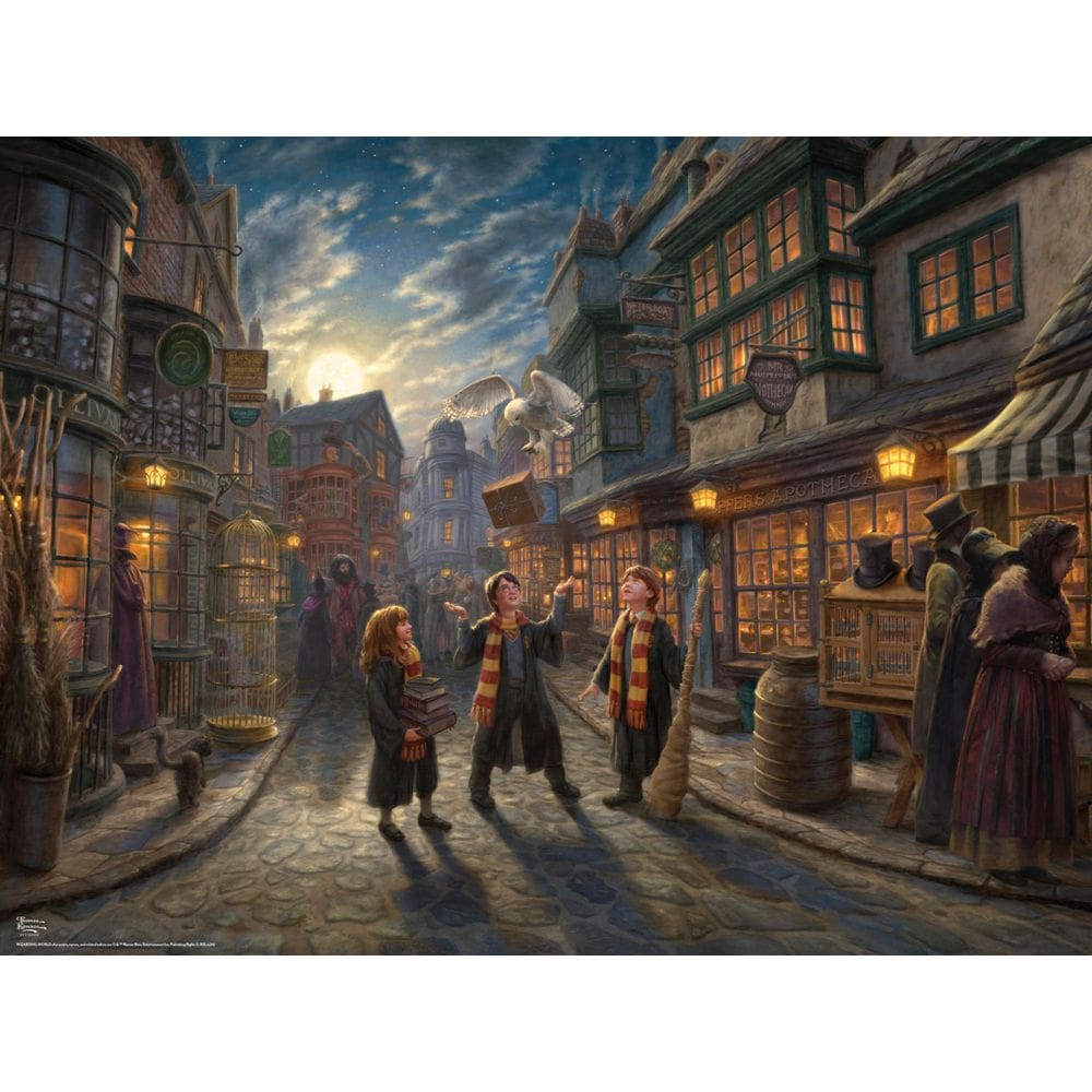 Quebra-cabeça Ceaco Thomas Kinkade Harry Potter: Beco Diagonal
