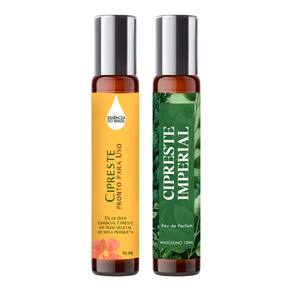 Perfume Roll On Cipreste Imperial Homem 10ml + Óleo Natural
