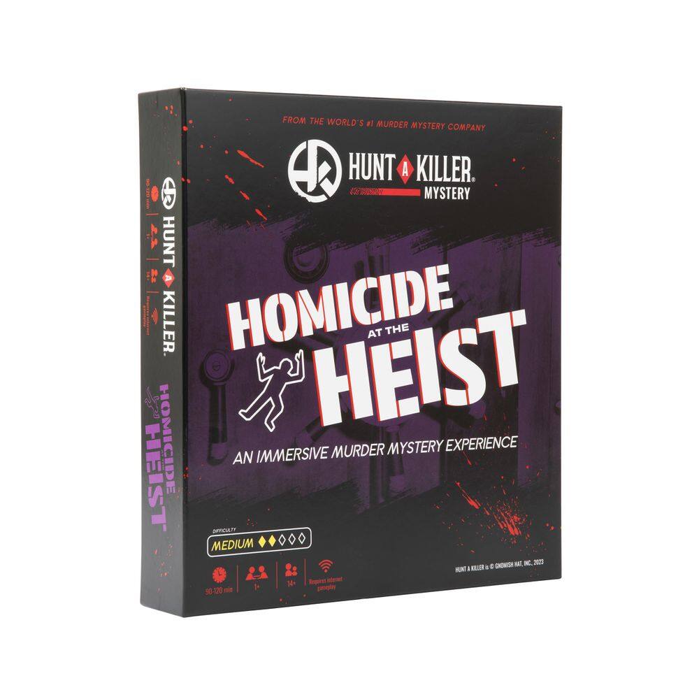 Murder Mystery Game Hunt A Killer Homicide at The Heist