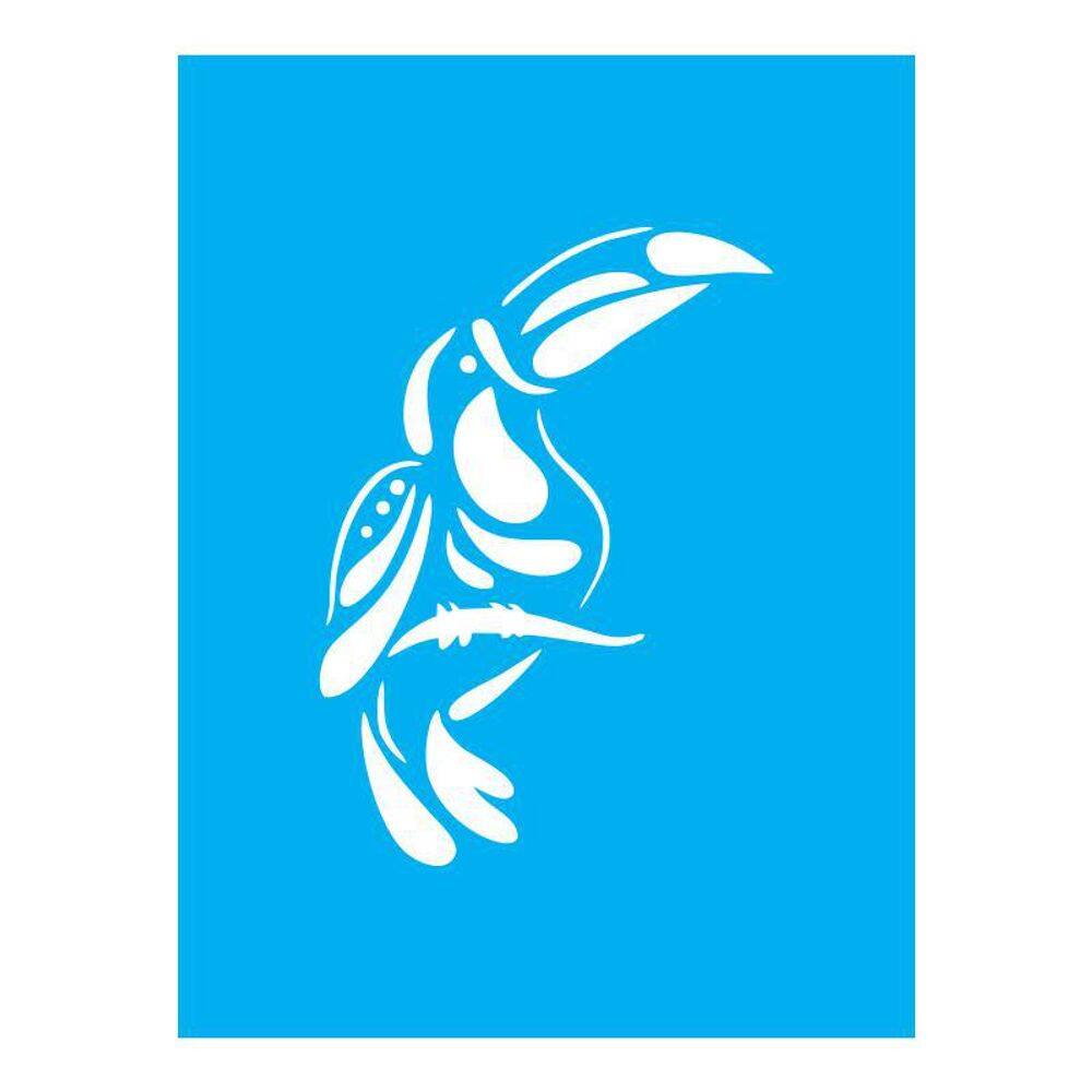 Stencil Tamako Tucano - 15X20Cm - Ref A2412