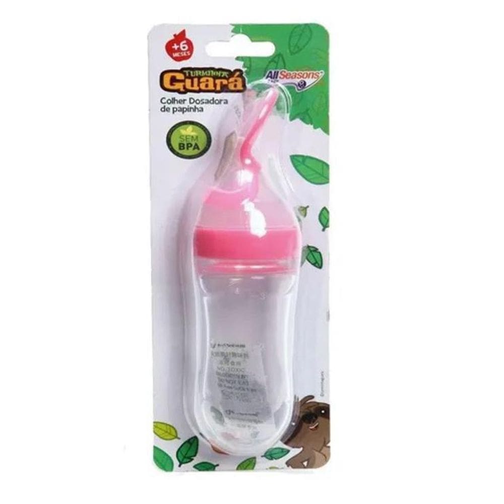 Colher Dosadora De Papinha Turminha Guará - Rosa