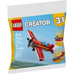 Brinquedo LEGO Creator Iconic Red Plane 30669