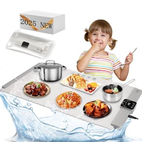 Tapete de aquecimento de alimentos BTUP 2025 Latest Large Electric White