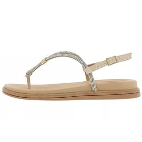 Sandalia Feminina Flat Strass Beira Rio 8513.109