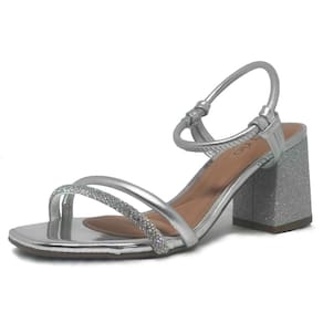 Sandalia Feminina Glitter Salto Medio Beira Rio 8436.213
