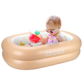 Banheira inflável para bebês Swimbobo Soft Portable Impermeável