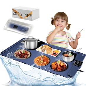 Tapete de aquecimento de alimentos BTUP 2025 Latest Large Electric Blue