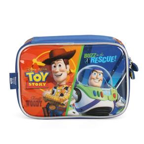 Estojo Box Laranja Divisórias Escolar Luxcel Toy Story Disney