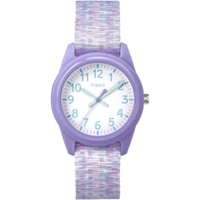 Relógio Timex Girls Time Machines roxo/branco Sport TW7C12200