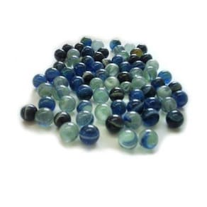 Bolinha Gude Cores Mistas Verde e Azul Pacote 300 unidades