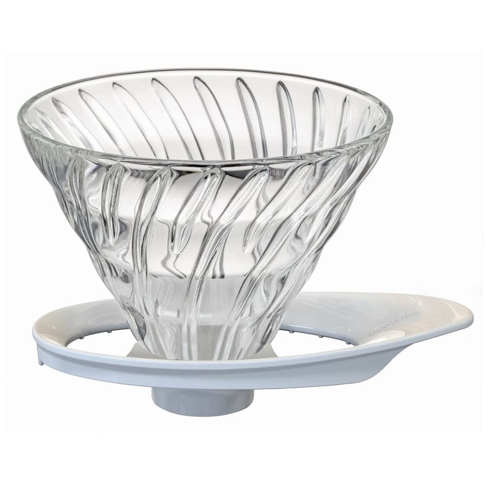 Gotejador de café Hario V60 VDGR-02-W Vidro resistente ao calor