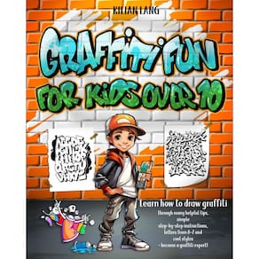 Livro Wortwelten Publishing Graffiti Fun para crianças acima de 10 anos