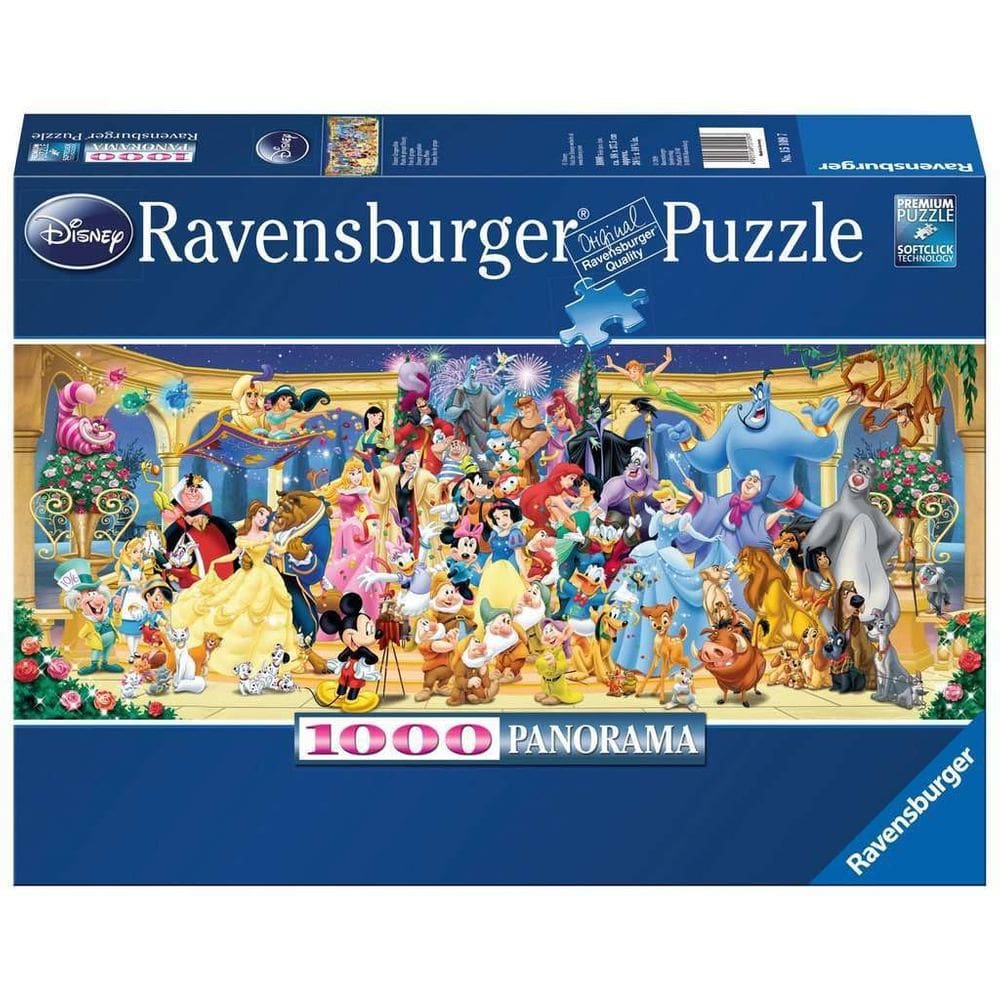 Quebra-cabeça Ravensburger Disney Panoramic 1000 peças