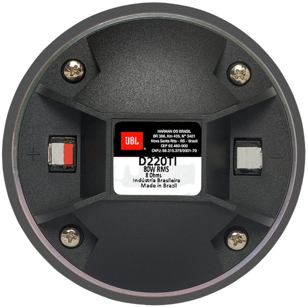 Driver JBL D220TI Titânio 80W RMS 8 Ohms
