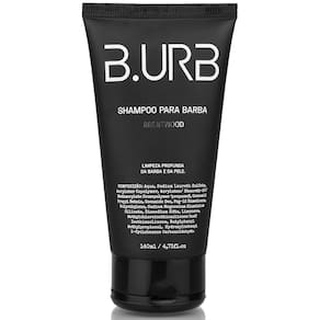 Shampoo Para Barba Brentwood com Microesferas Esfoliantes 140mL Barba Urbana B.URB