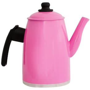 Bule Rosa Resistente Gulê Em Alumínio 1,85 Litros
