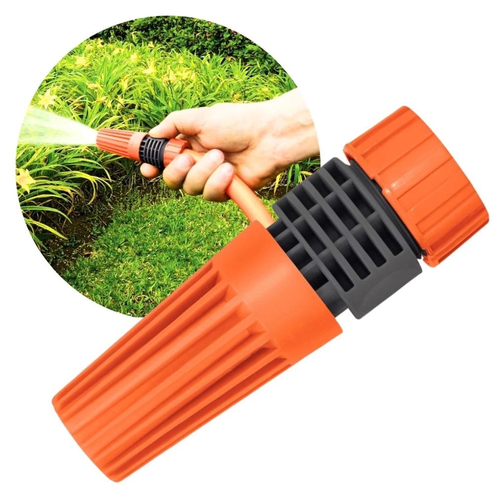 Esguicho Plast. C/Engate Rosq. Jato Regul P/Mang 1/2”” Tramontina