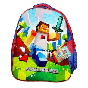 Mochila De Alças Escolar Pixiel Warrior Menino