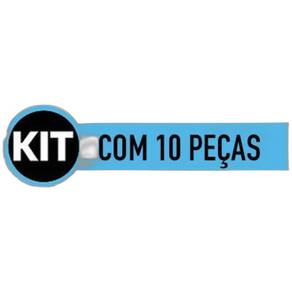 Pacote Com 10 Pecas Bits Allen Longo 5,0Mm X 100Mm Vip