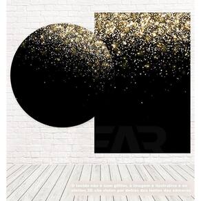 Kit Painéis Casadinho 3D Sublimado Efeito Glitter Fpc-150