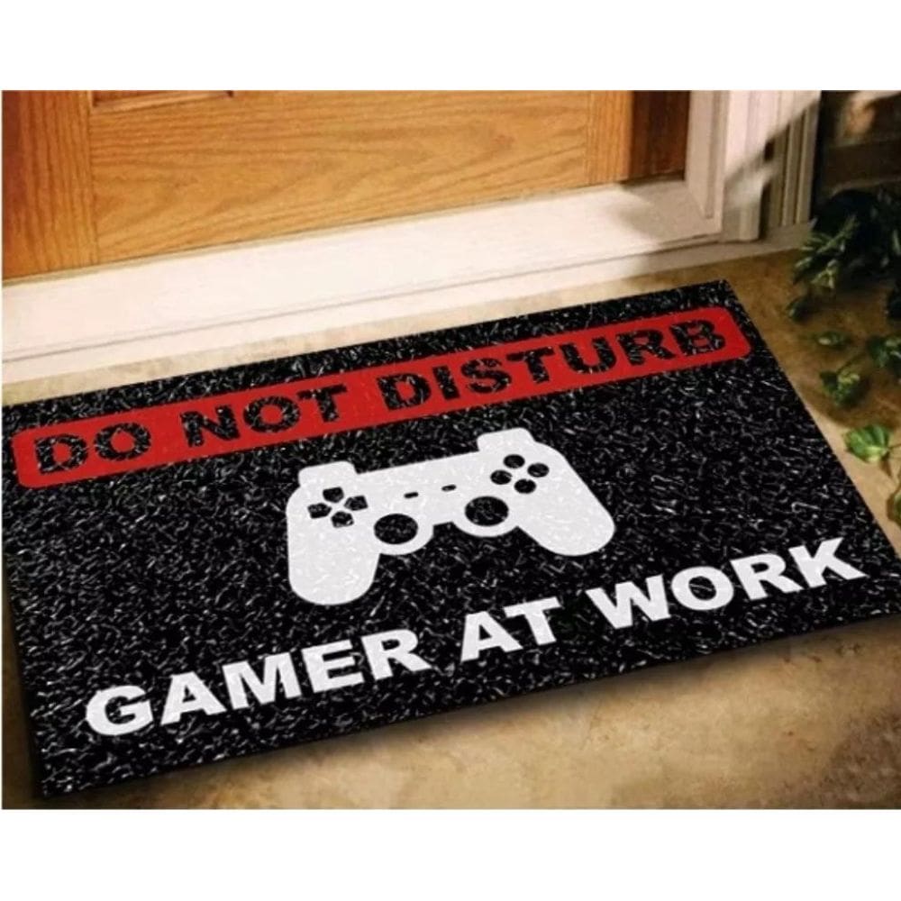 Tapete Capacho Gamer At Work 60X40