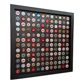 Quadro Porta Tampinhas - Linha Black 144 - + Abridor