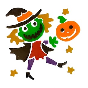 Adesivo Decorativo Para Halloween Em Gel Sticker Adesivo Para Decoracao Enfeite De Festa Tematica Dia das Bruxas