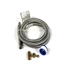 Kit de linha de água para geladeira Electrolux Smart Choice em aço inoxidável