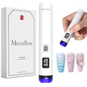 Lâmpada de unhas UV MelodySusie ART01R portátil recarregável branca