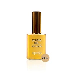 Frasco de gel Aprés Extend Gel Gold Edition 30 ml para pontas Gel-X