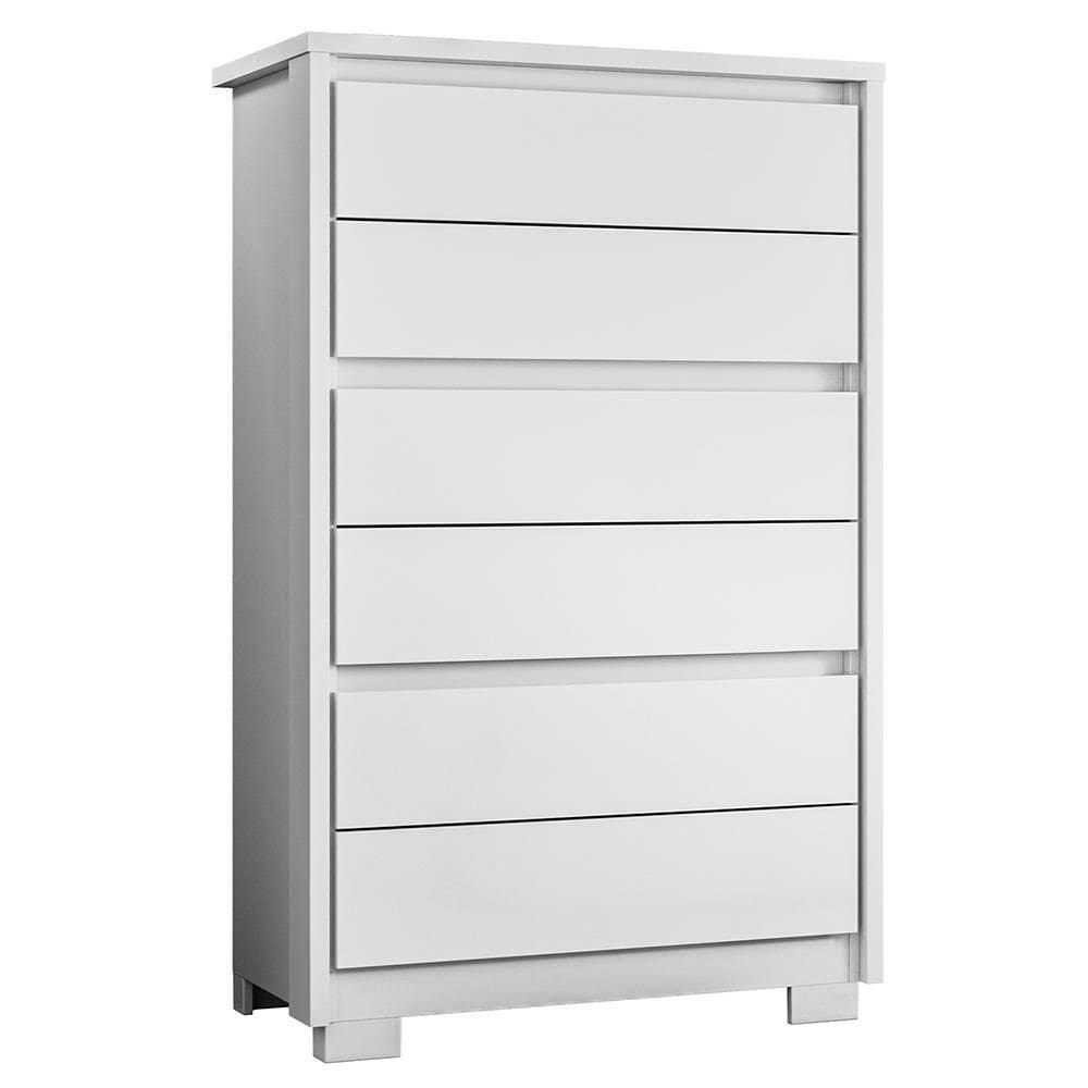 Cômoda Unno 6 Gavetas - Móveis Albatroz