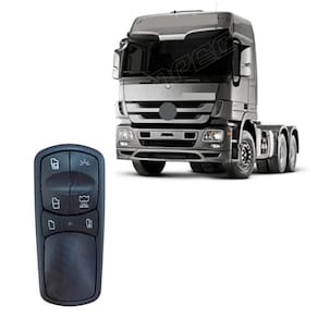 Botão Interruptor Vidro Retrovisor Luz Mb Actros Passageiro