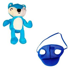 Kit Boné E Pelúcia Raposinha Para Cães E Gatos - Gg