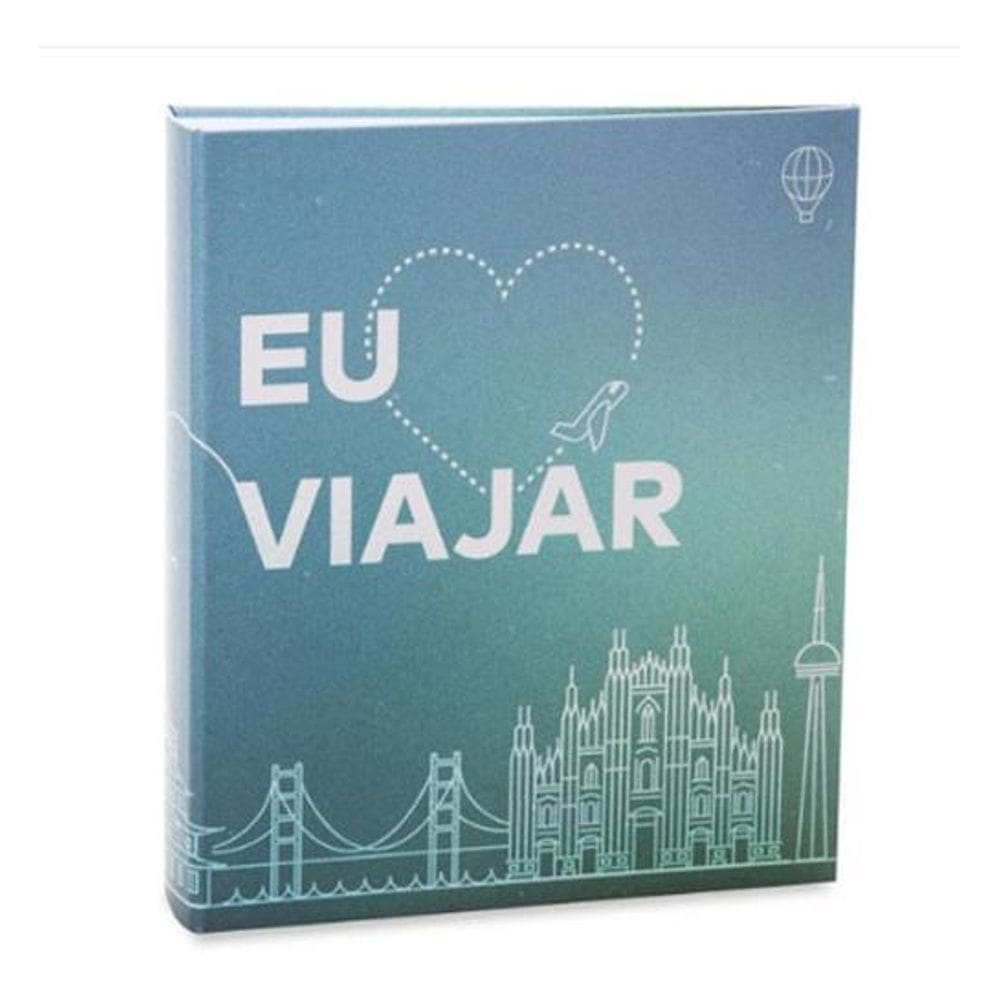 Álbum 200 Fotos 10X15 Viagem Rebite - Ical 556