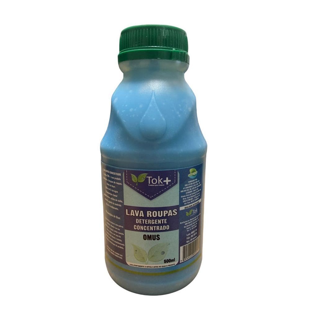 Lava Roupas Omus Concentrado 500Ml Tok+ Tipo Omo