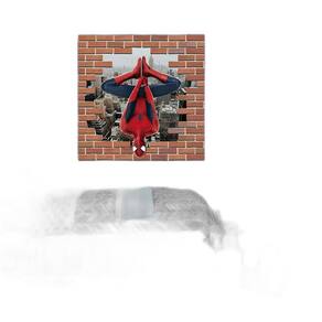 Adesivo De Parede Tijolo Falso Homem Aranha Mod02