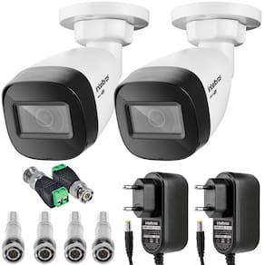 Kit 2 Câmeras Vhd 1130 B + 2 Fontes + 4 Bnc + 2 Bornes