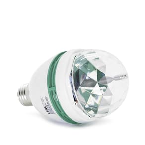 Lâmpada Led Giratória Colorida Globo De Luz Festa + Soquete