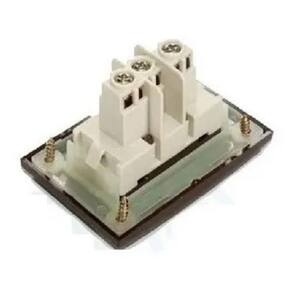 10 Pc Interruptor Simples P/Moveis Margirius Marrom 10A 250V