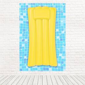 Painel Retangular 3D Sublimado Pool Party 1,5X2,2 Frt-2258