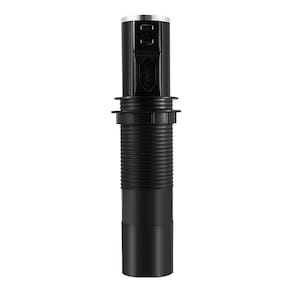 Mini Totem Automatico  1Tom/2Usb  Preto/Cromado - Qm 12200.