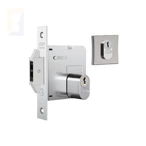 Fechadura Stam Correr-bater Externa 1006 Escovado