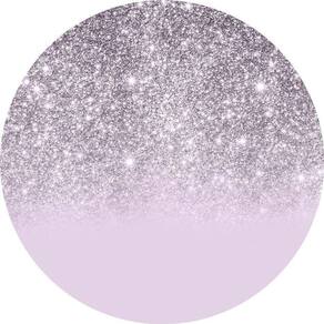 Painel Redondo 3D Sublimado Efeito Glitter Frd-5573