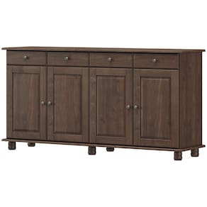 Balcao Madeira Maciça 4 Portas 4 Gavetas 169 cm 8929 Cafe Milani Store