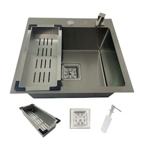 Cuba Gourmet Quadrada Aço Inox 304 Escovada 44X44 Acessórios