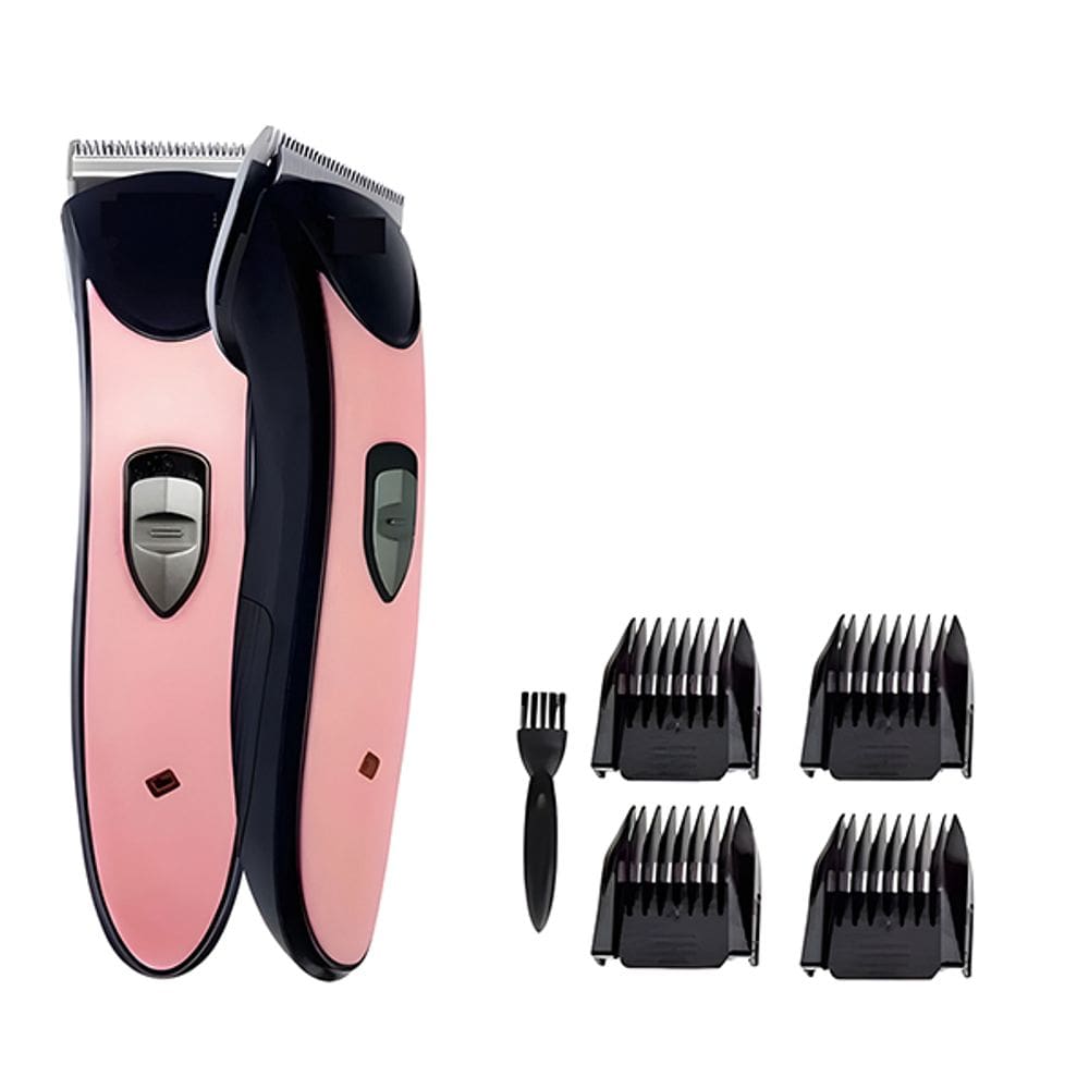 Aiker AG-097 Máquina de Tosar Recarregável para Cães e Animais de Todos os Tamanhos - Rosa