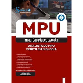 Apostila Mpu 2025 - Analista Do Mpu - Perito Em Biologia