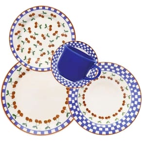 Aparelho De Jantar/Chá 20PCS Jardim De Cerejas Biona Oxford