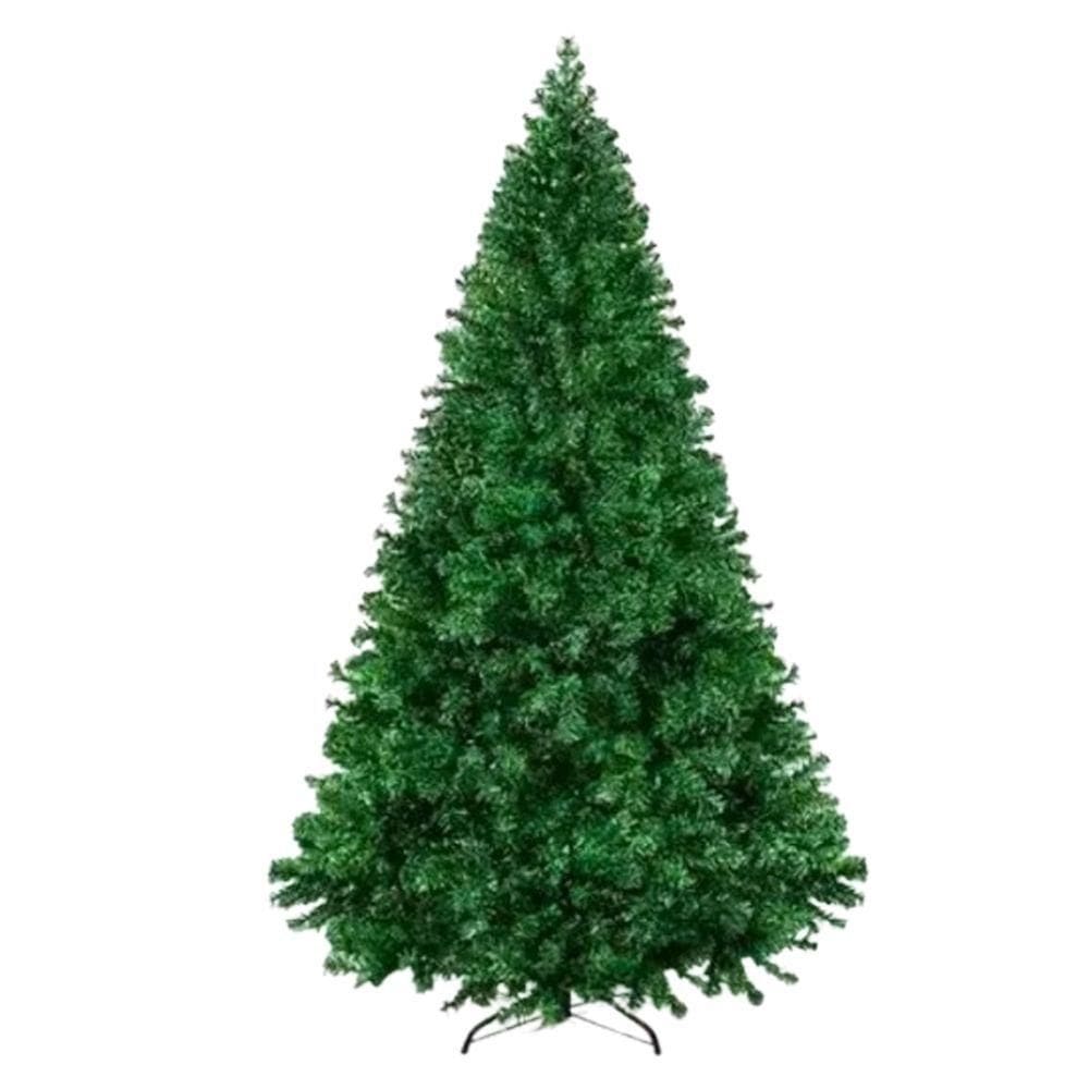 Árvore De Natal Pinheiro Luxo 1,80 M Com 800 Galhos E Pé De Metal